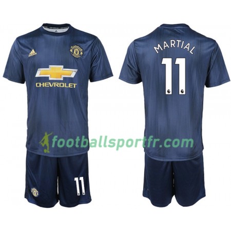 Tenue Manchester United MARTIAL 11 Enfant Troisieme 2018-2019 Maillot de Foot